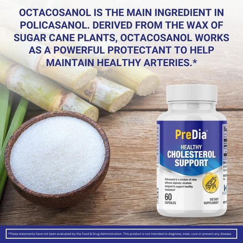 Predia - Suporte Saudável De Colesterol - (policosanol 20 Mg - Imagem 5