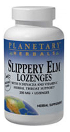 Pastilha Slippery Elm Com Sabor De Morango 100% Pastilha Da