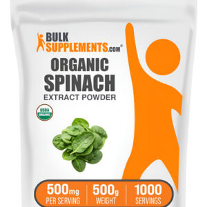 Suplementos A Granel De Extrato Orgânico De Espinafre Em Pó