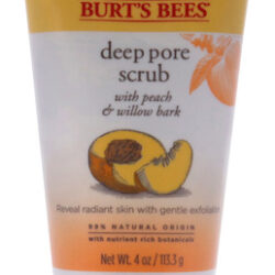 Esfoliante Burts Bees Casca De Pêssego E Salgueiro Deep Por