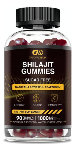 Eficaz Nutra Pure Himalayan Shilajit Gummies Para Homens E M - Imagem 9