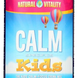 Calm Kids Yummy Berry 6 Onças Da Natural Vitality