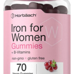 Gomas De Ferro Horbäach Para Mulheres Suplemento Com Vitam