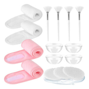 Conjunto De Suprimentos Estéticos: 15 Esponjas Estéticas E 4