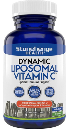 Dynamic Liposomal Vitamin C 1500mg - 90 Cápsulas - Advanc...