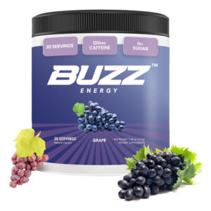 Morning Buzz Energy Powder Uva Drink - Mixagem De Bebida De