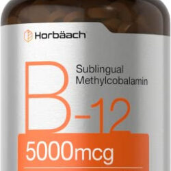 Suplemento Horbaach B12 Metilcobalamina Sublingual 5000mcg