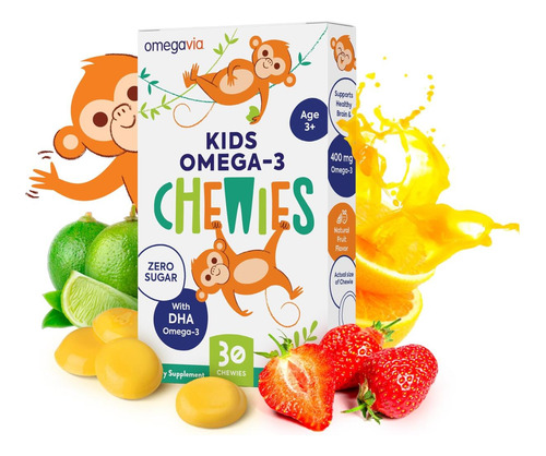 Gomas De Ômega 3 - Goma De Gel Mastigável De Dha Ultra-alto