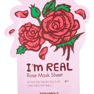 Máscara Facial Tonymoly I'm Real Rose Pacote Hidratante De