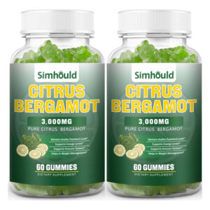 2 Pacote Citrus Bergamot Gomas -3000mg Citros Bergamot Extra