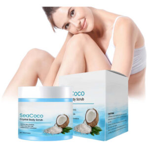 Esfoliante Corporal Hidratante Natural Com Sal Marinho 100g