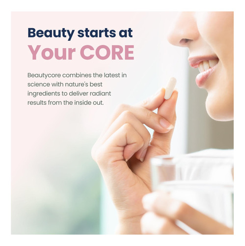 Suplemento Beautycore Suporta A Produção De Colágeno Pele E - Imagem 3
