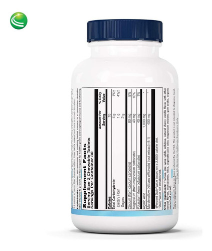 Nutra Biogenesis - Comprimidos Mastigáveis ??esophasoothe - - Imagem 2