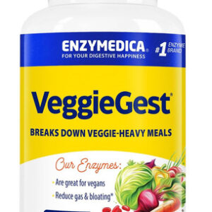 Enzimedica Veggie Com Enzimas Digestivas Para Dietas Diárias