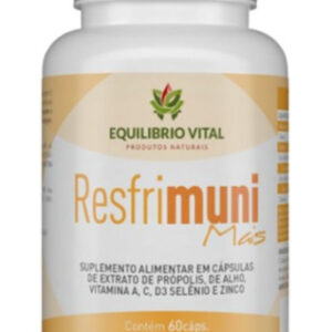 Resfrimuni Mais 60 Cápsulas 500mg Equilibrio Vital