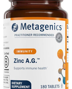 Metagenics Zinc A.g. - Altamente Absorvível - 20 Mg Zinco -