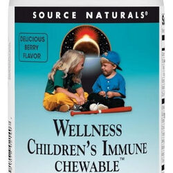 Bolacha Mastigável Imune Infantil 120 Wafers Da Source Natur