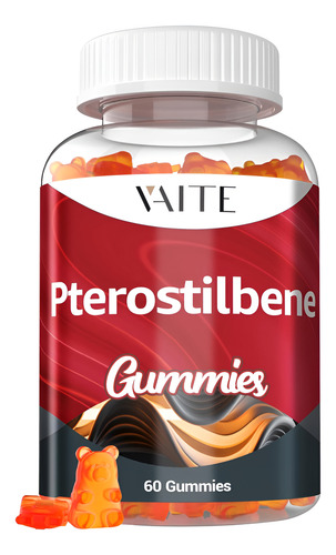 Suplemento De Pterostilbeno Gummies 250mg-suporta Poderosos