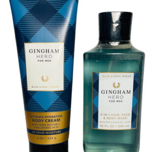 Creme De Hidratação E Gel Bath & Body Works Gingham Hero Ult