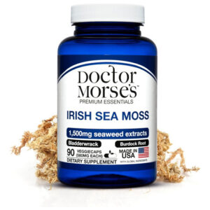 Cápsulas Avançadas De Irish Moss 1500mg - Suplemento Natural