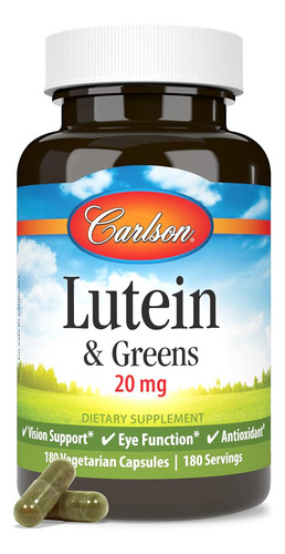 Carlson - Luteína E Verdes 20 Mg Suporte À Visão E Função - Imagem 4