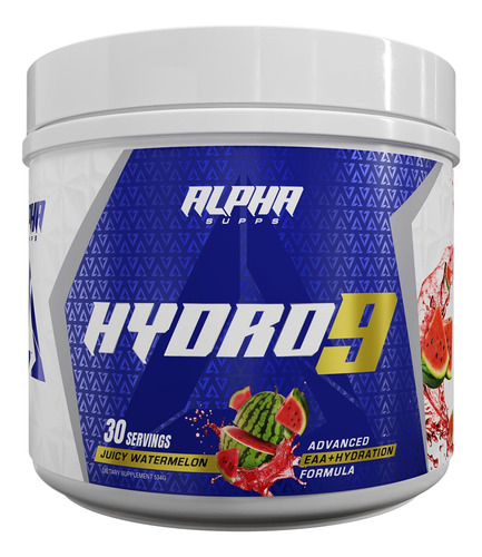Alpha Supps Hydro 9 Aminoácidos Eaa E Fórmula De Hidratação - Imagem 6
