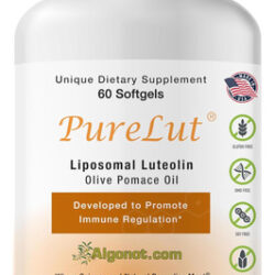 Algonot Purelut: Luteolina Lipossomal Pura - 60 Gelcap Comb