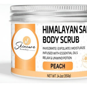 Esfoliante Corporal Com Sal Do Himalaia De Domingo Para Cuid