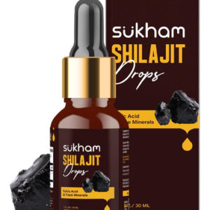 Gotas Líquidas Sukham Shilajit - 1 Fl.oz Testado Em Labora