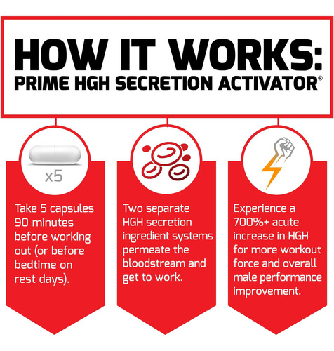 Ativador De Secreção De Hgh Prime Factor De Força Pacote De - Imagem 5