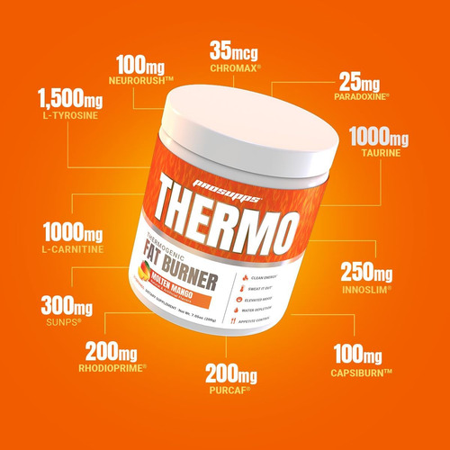 Prosupps Thermo Pó Termogênico Para Queima De Gordura - Cont - Imagem 6
