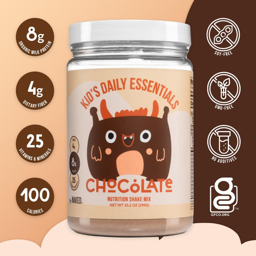Chocolate Kids Daily Essentials Shake De Proteína Infantil - Imagem 2