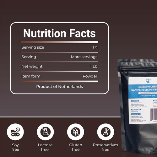 Sr Fitoplâncton Marinho Ros 045 Kg Superalimento Nutritivo - Imagem 4