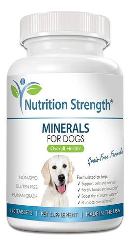 Minerais De Força Nutricional Para Cães Apoiam Células E Ne