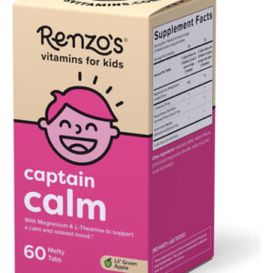 Renzos Captain Calm: Magnésio Infantil Suave Para Dormir