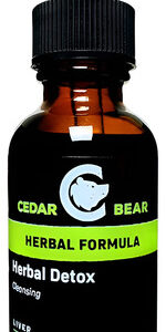 Urso De Cedro - Detox De Ervas Um Suplemento De Ervas Líquid