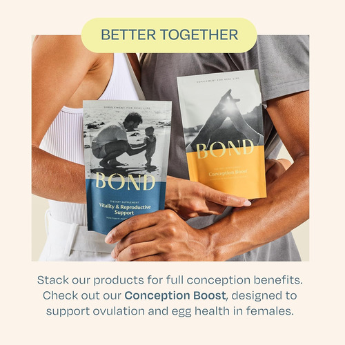 Bond Vitality: Suplemento De Fertilidade Masculina Tudo-e... - Imagem 7