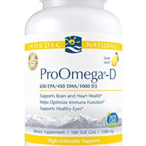 Nordic Naturals Proômega-d Sabor Limão - 180
