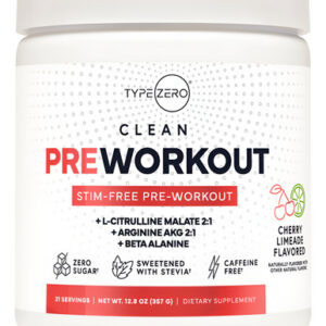 Suplemento Tipo Zero Ultra Clean Stim Free Pump Antes Do Tre