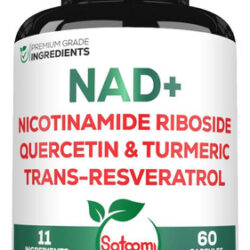 Suplemento Nad + Com Ribosídeo De Nicotinamida 900 Mg Nr Re
