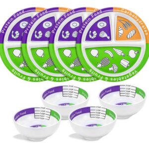 Tioncy 8 Pcs Conjunto De Controle De Porções Bariátricas Com