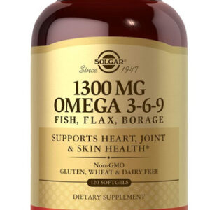 Solgar Ômega-3 Tripla Força 950 Mg 100 Cápsulas Macias