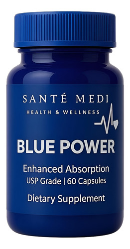 Sante Medi Blue Power Methylene Blue (grau Usp) Grau 60 Com