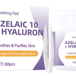 Almofadas Faciais Calmantes Azelaicas 10% Hialurônicas 60 Un