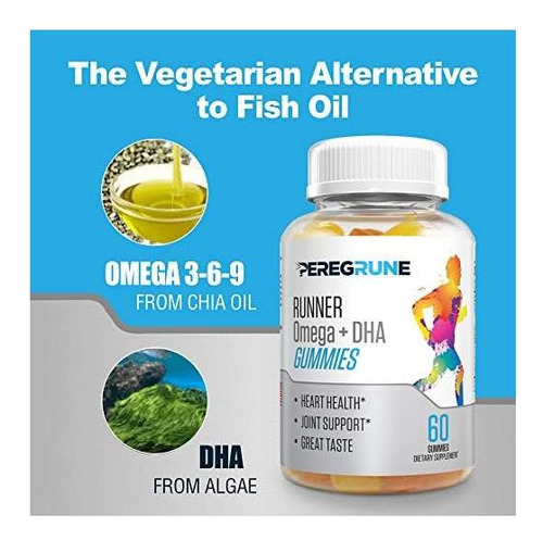 Gomas De Óleo De Peixe Runner Com Ômega 3 6 E 9 - Imagem 2