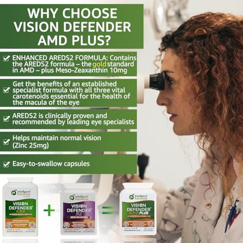 Suplemento Ocular Vision Defender Plus: Areds2 - Imagem 2