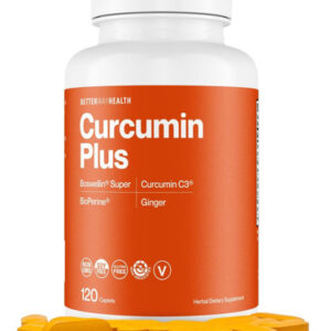 Better Way Health Curcumin Plus - Complexo Curcumina C3® + B