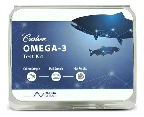 Carlson - Kit De Teste De Ômega-3 Teste De Índice De Ômega-