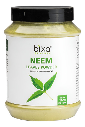 Bixa Botanical Neem Leaf Powder Azadirachta Indica 1 16
