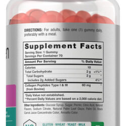 Gomas De Colágeno Horbäach 70 Unidades Com Vitamina A
